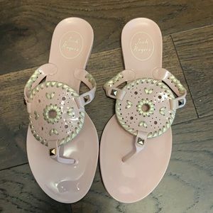 Jack Rogers jelly sandals